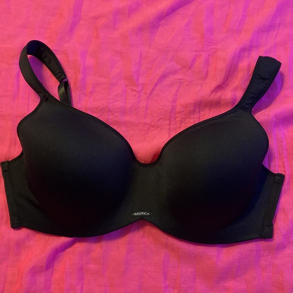 38DD Black Nautica full figure padded bra